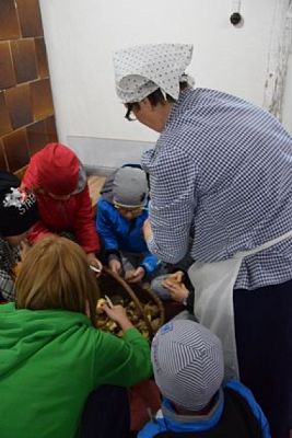  Grafika #4: KLASY DRUGIE W MUZEUM WSI SŁOWIŃSKIEJ W KLUKACH grafika