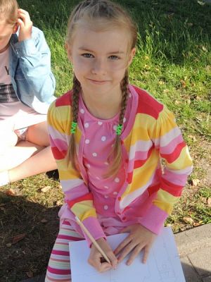  Grafika #3: "KASZUBSKIE ZAJĘCIA PLASTYCZNE grafika