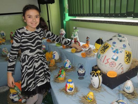  Grafika #3: Nagrody w Powiatowym Konkursie Plastycznym Kaszubska Pisanka Wielkanocna grafika