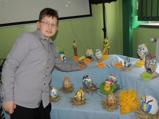  Grafika #4: Nagrody w Powiatowym Konkursie Plastycznym Kaszubska Pisanka Wielkanocna grafika