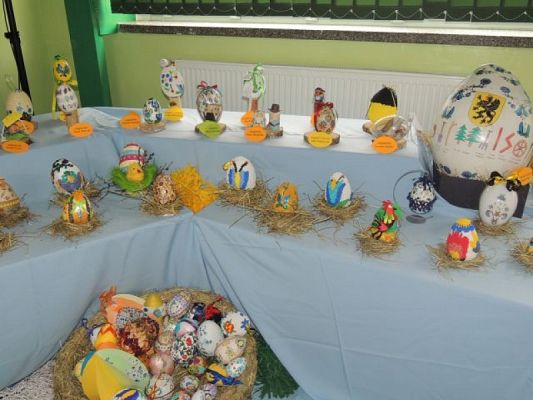  Grafika #9: Nagrody w Powiatowym Konkursie Plastycznym Kaszubska Pisanka Wielkanocna grafika