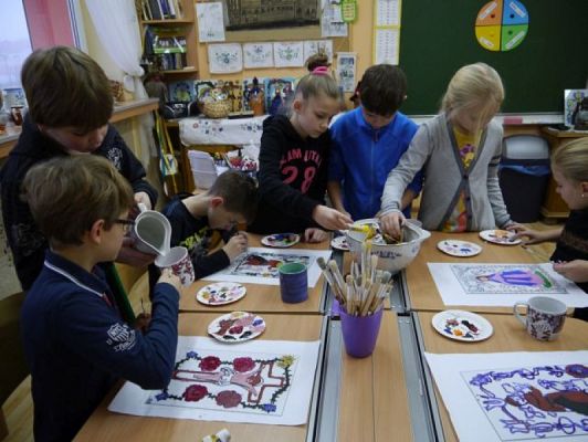  Grafika #8: Na szkle malowane grafika