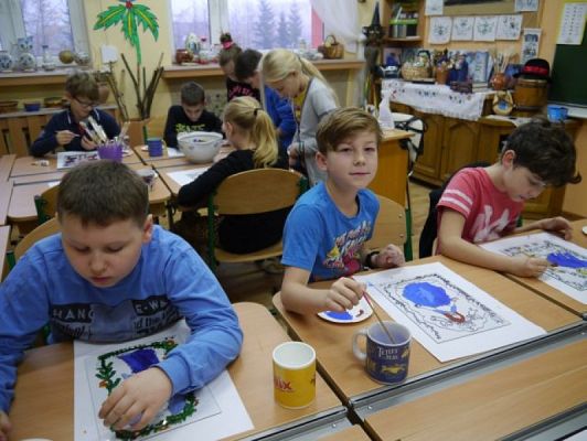  Grafika #9: Na szkle malowane grafika