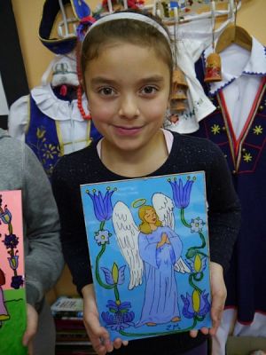  Grafika #13: Na szkle malowane grafika