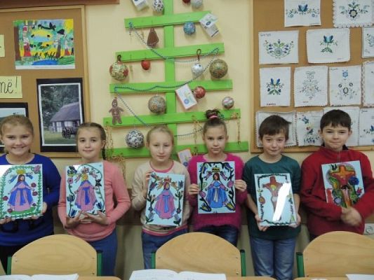  Grafika #16: Na szkle malowane grafika