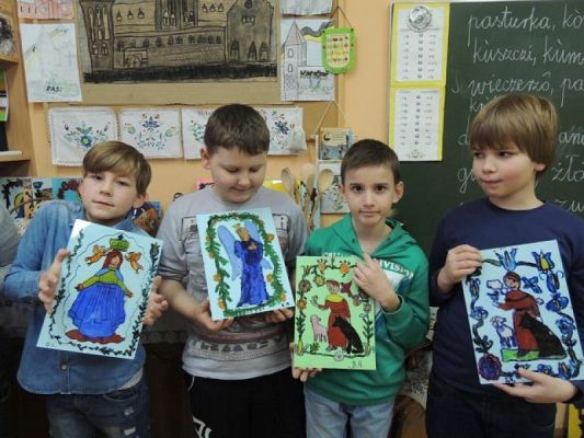  Grafika #18: Na szkle malowane grafika