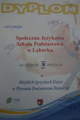  Grafika #3: MIEJSKIE IGRZYSKA DZIECI W PŁYWANIU DRUŻYNOWYM grafika