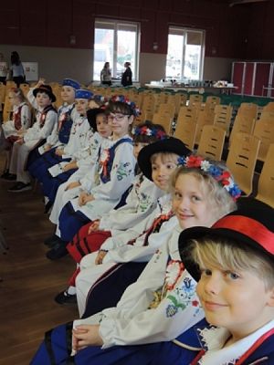 Grafika #1: Występ kaszubski w GOK-u w Potęgowie grafika