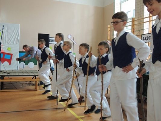 Grafika #11: ,,LĘBORSKIE SŁONECZKA w Specjalnym Ośrodku Szkolno –Wychowawczym w Lęborku grafika