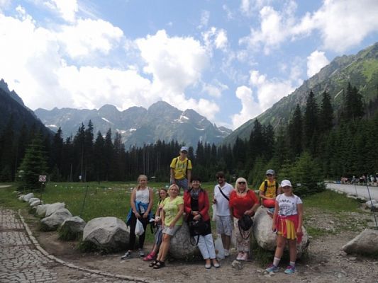 Grafika #1: ,,LĘBORSKIE SŁONECZKA NA PODHALU czyli LETNIA WYMIANA REGIONALNA grafika