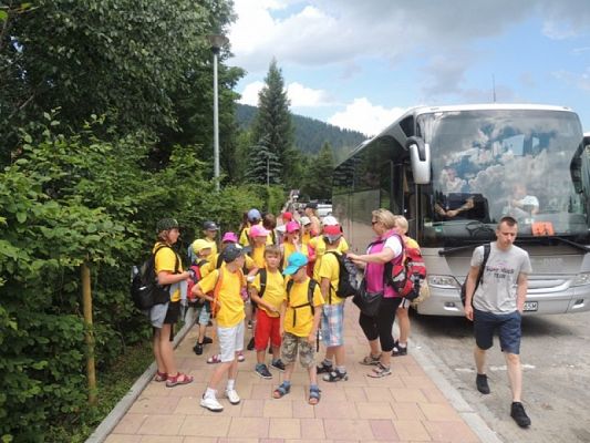 Grafika #3: ,,LĘBORSKIE SŁONECZKA NA PODHALU czyli LETNIA WYMIANA REGIONALNA grafika