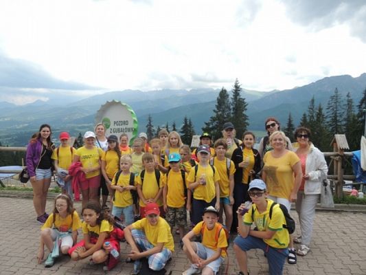 Grafika #5: ,,LĘBORSKIE SŁONECZKA NA PODHALU czyli LETNIA WYMIANA REGIONALNA grafika