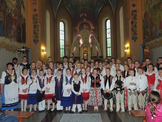 Grafika #8: ,,LĘBORSKIE SŁONECZKA NA PODHALU czyli LETNIA WYMIANA REGIONALNA grafika