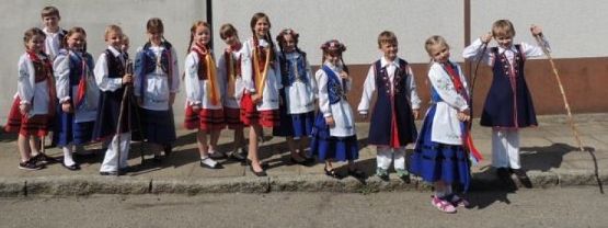  Grafika #0: "Lęborskie Słoneczka z występem na Placu Pokoju grafika