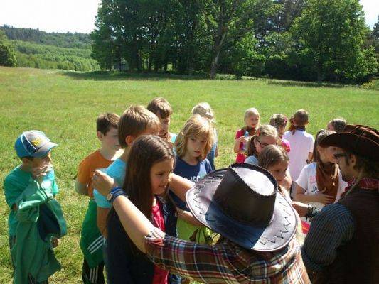  Grafika #7: W WESTERNOWEJ WIOSCE grafika