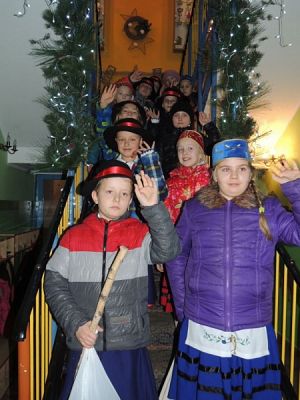  Grafika #9: "LÃBÒRSCZÉ SŁUNUSZKA U PRZEDSZKOLAKÓW grafika