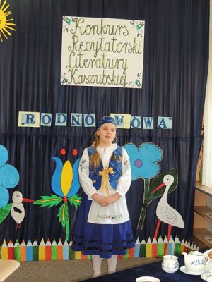  Grafika #2: SZKOLNY KONKURS RECYTATORSKI LITERATURY KASZUBSKIEJ "Rodnô Mòwa" 2013 grafika