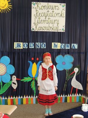  Grafika #3: SZKOLNY KONKURS RECYTATORSKI LITERATURY KASZUBSKIEJ "Rodnô Mòwa" 2013 grafika