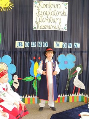  Grafika #6: SZKOLNY KONKURS RECYTATORSKI LITERATURY KASZUBSKIEJ "Rodnô Mòwa" 2013 grafika