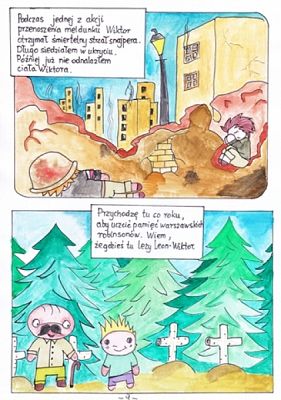  Grafika #2: Epizody z najnowszej historii Polski w komiksie grafika