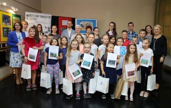  Grafika #3: Laureaci Powiatowego Konkursu Plastycznego ,,Wiosenne porządki w przyrodzie grafika