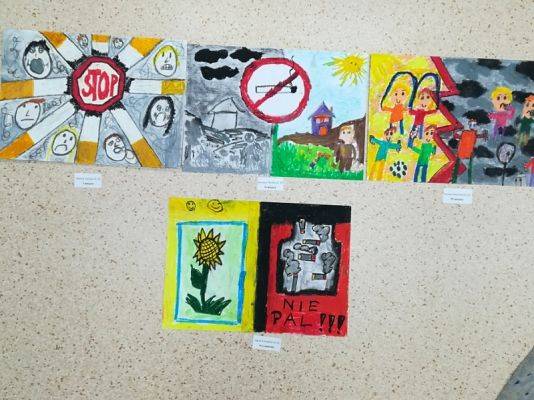  Grafika #0: Konkurs plastyczny Nie pal przy mnie, proszę grafika