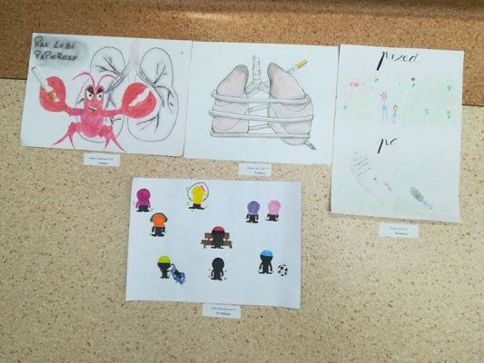  Grafika #1: Konkurs plastyczny Nie pal przy mnie, proszę grafika