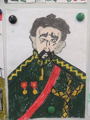  Grafika #0: Portret Józefa Piłsudskiego grafika