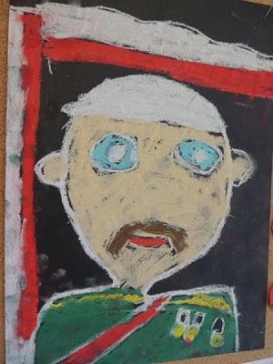  Grafika #8: Portret Józefa Piłsudskiego grafika