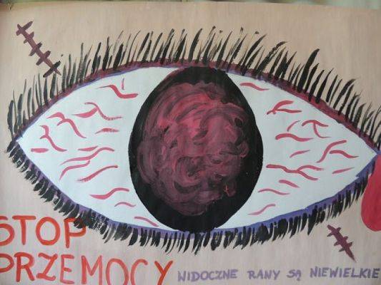  Grafika #6: STOP PRZEMOCY I AGRESJI grafika