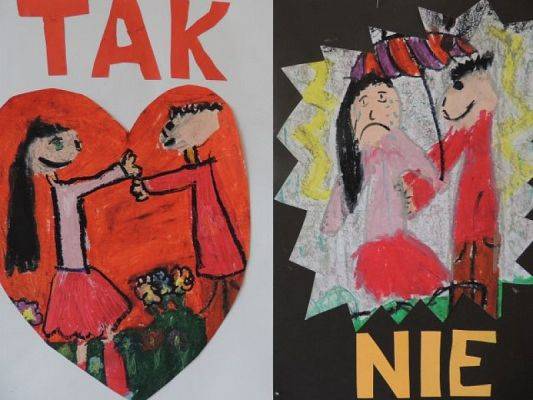  Grafika #8: STOP PRZEMOCY I AGRESJI grafika