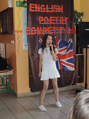  Grafika #1: POWIATOWY KONKURS RECYTATORSKI ENGLISH POETRY COMPETITION grafika