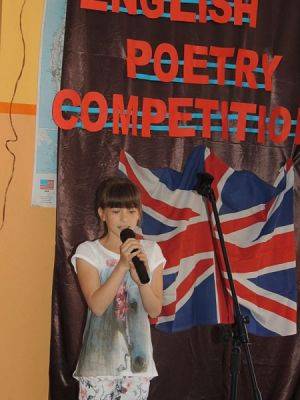  Grafika #4: POWIATOWY KONKURS RECYTATORSKI ENGLISH POETRY COMPETITION grafika