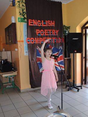  Grafika #8: POWIATOWY KONKURS RECYTATORSKI ENGLISH POETRY COMPETITION grafika
