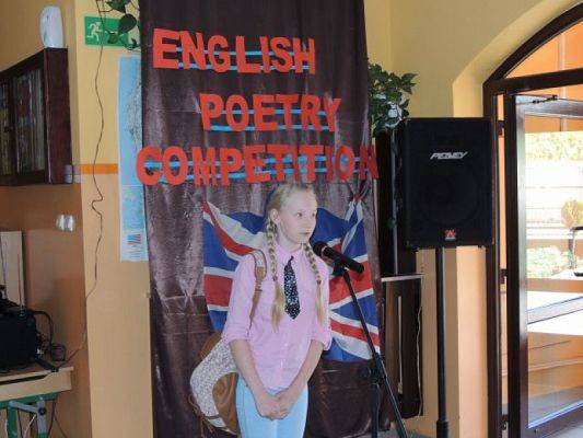  Grafika #10: POWIATOWY KONKURS RECYTATORSKI ENGLISH POETRY COMPETITION grafika