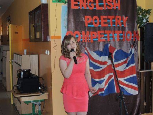  Grafika #12: POWIATOWY KONKURS RECYTATORSKI ENGLISH POETRY COMPETITION grafika