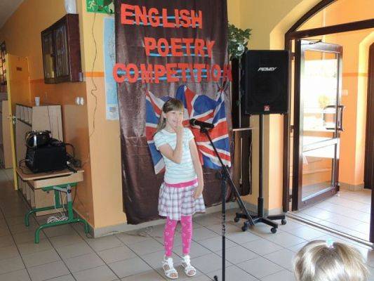  Grafika #16: POWIATOWY KONKURS RECYTATORSKI ENGLISH POETRY COMPETITION grafika