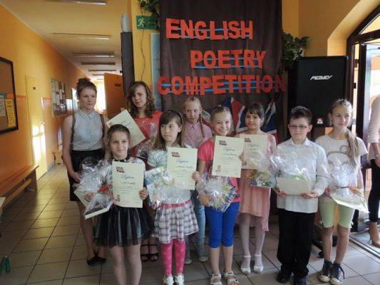  Grafika #18: POWIATOWY KONKURS RECYTATORSKI ENGLISH POETRY COMPETITION grafika