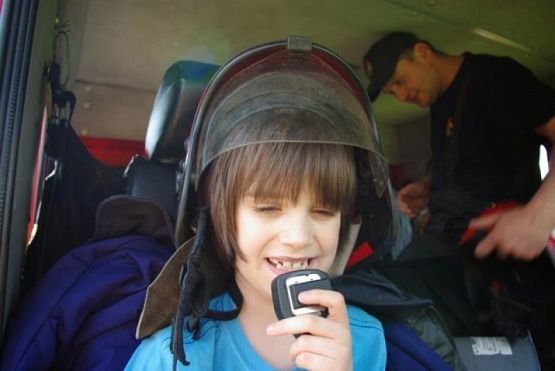  Grafika #7: WIZYTA STRAŻAKÓW W NASZEJ SZKOLE grafika