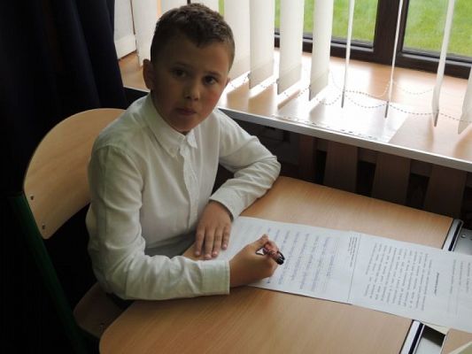  Grafika #2: KONKURS DLA KLAS PIERWSZYCH "MISTRZ PIĘKNEGO PISANIA" - WYNIKI grafika