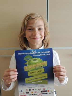  Grafika #13: FINAŁ II POWIATOWEGO KONKURSU RECYTATORSKIEGO WIOSENNY POWIEW POEZJI grafika