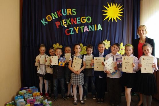  Grafika #9: SZKOLNY KONKURS PIĘKNEGO CZYTANIA grafika