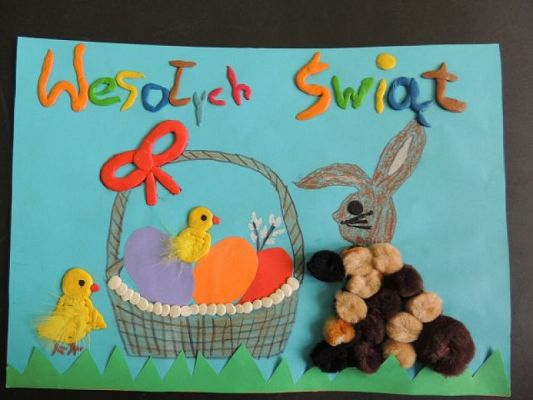  Grafika #14: ELIMINACJE SZKOLNE DO POWIATOWYCH KONKURSÓW PLASTYCZNYCH "PISANKA WIELKANOCNA" I "KARTKA WIELKANOCNA" grafika