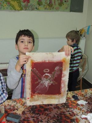  Grafika #12: WARSZTATY PLASTYCZNE: PAPIER CZERPANY grafika