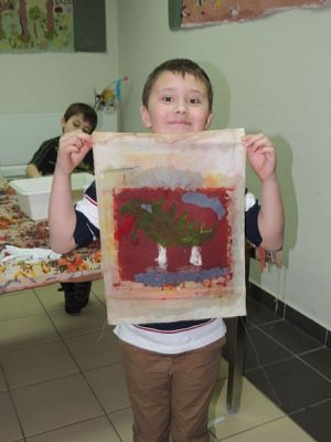  Grafika #13: WARSZTATY PLASTYCZNE: PAPIER CZERPANY grafika