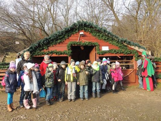  Grafika #1: PIERWSZAKI U ŚWIĘTEGO MIKOŁAJA W DRZEWINIE grafika