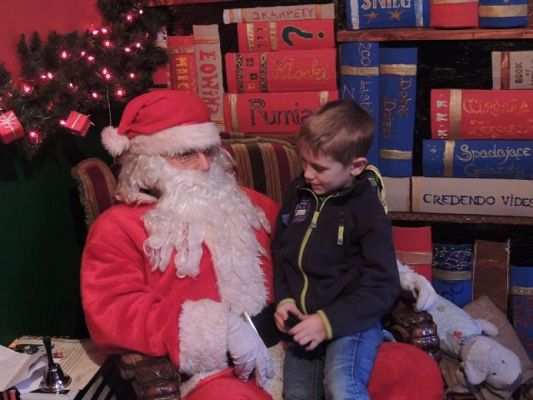  Grafika #13: PIERWSZAKI U ŚWIĘTEGO MIKOŁAJA W DRZEWINIE grafika