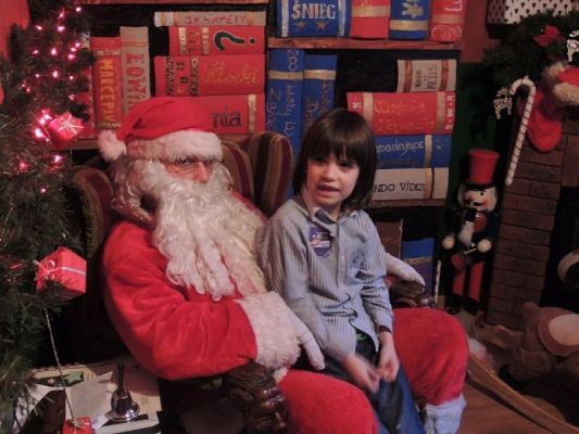  Grafika #14: PIERWSZAKI U ŚWIĘTEGO MIKOŁAJA W DRZEWINIE grafika