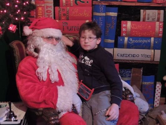  Grafika #15: PIERWSZAKI U ŚWIĘTEGO MIKOŁAJA W DRZEWINIE grafika