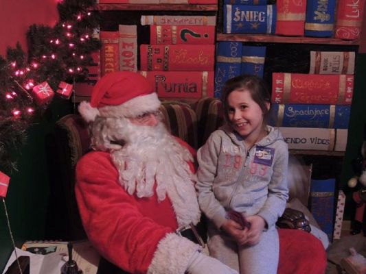  Grafika #17: PIERWSZAKI U ŚWIĘTEGO MIKOŁAJA W DRZEWINIE grafika